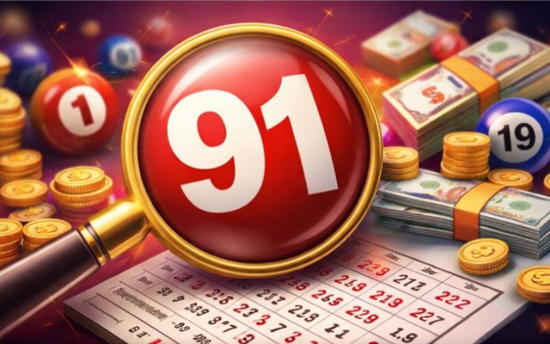 phân tích cầu lô khi đề về 91 trong kết quả XSMB