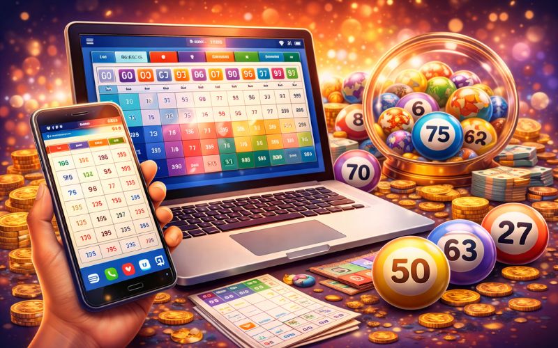 bảng số lô đề online hiển thị trên thiết bị