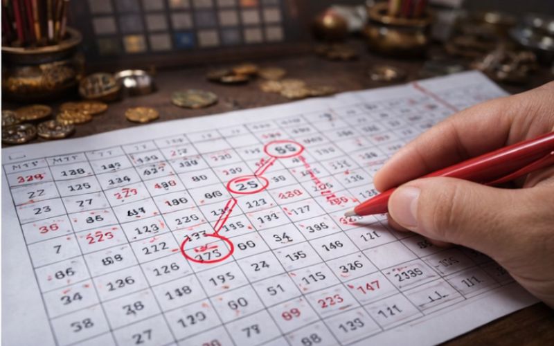 Người chơi nghiên cứu thống kê số lô từ dữ liệu XSMB